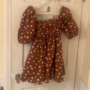 Abercrombie & Fitch Polka dot dress.